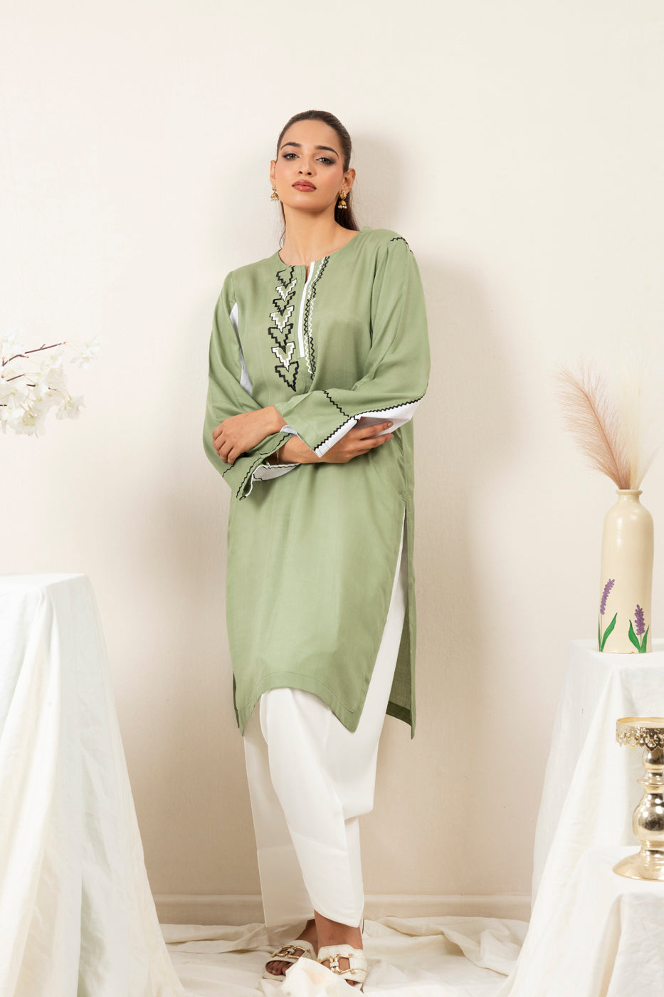 Embroidered | 2-PC | Ready-To-Wear