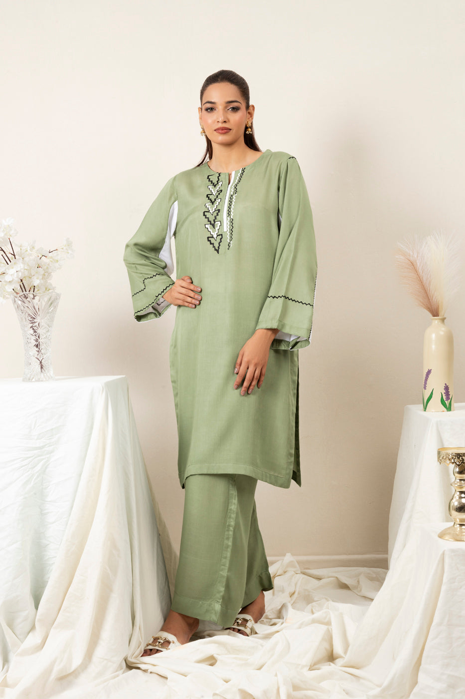 Embroidered | 2-PC | Ready-To-Wear