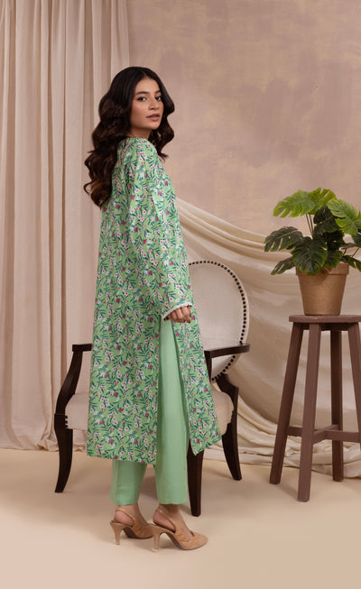 2-Piece Printed Lawn Stitched
