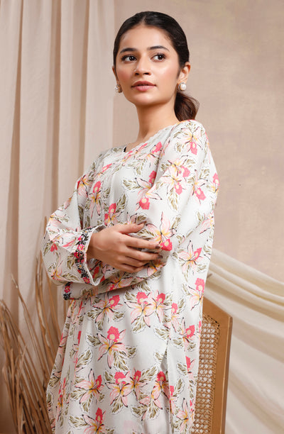 2-Piece Printed Lawn Stitched