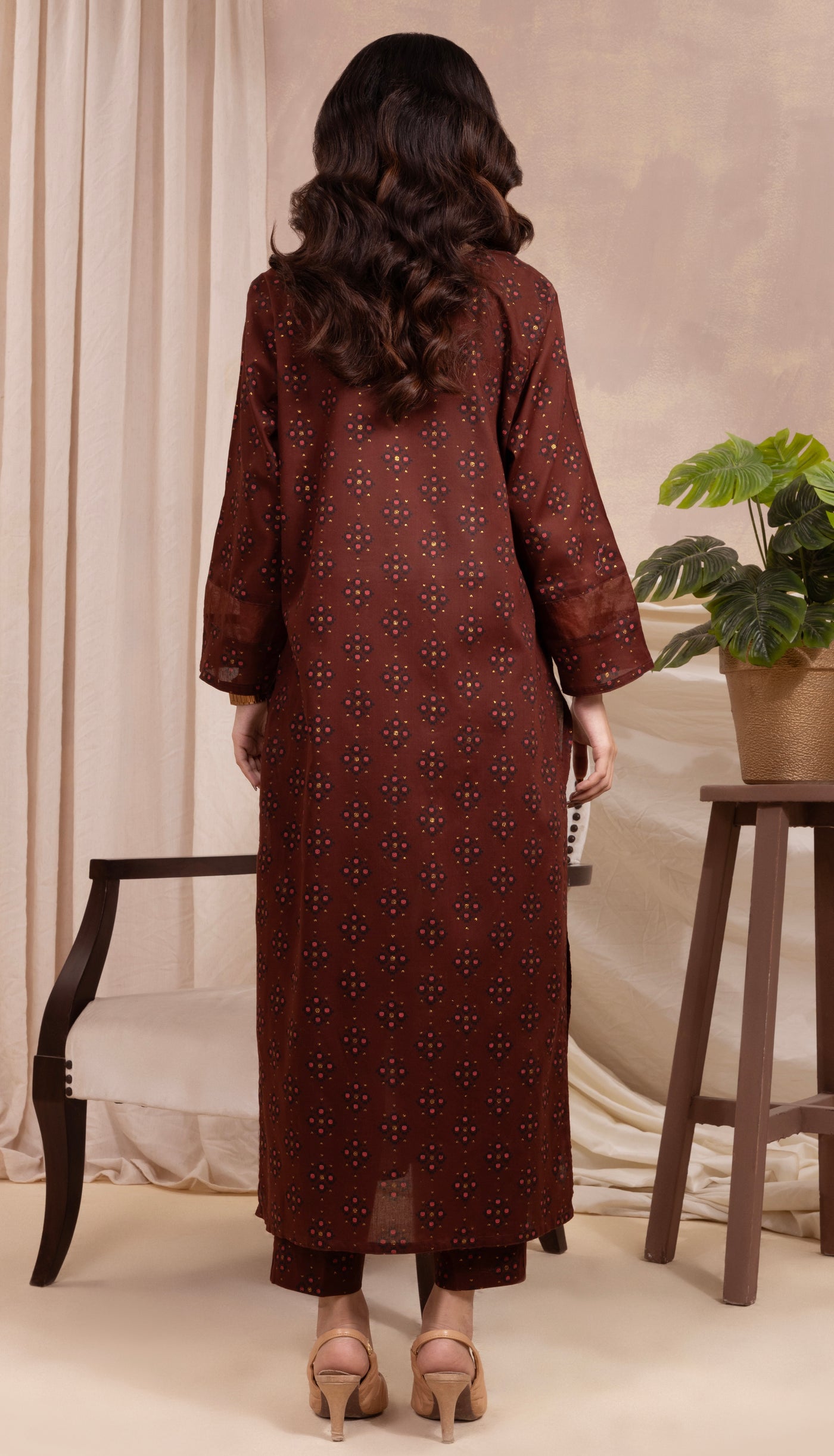 2-Piece Embroidered Lawn Stitched