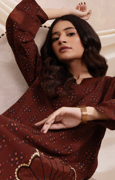 2-Piece Embroidered Lawn Stitched