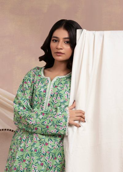 2-Piece Printed Lawn Stitched