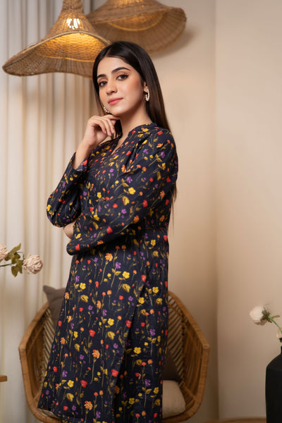2-Piece Printed Stitched