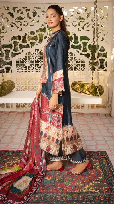Printed Silk | 3-PC