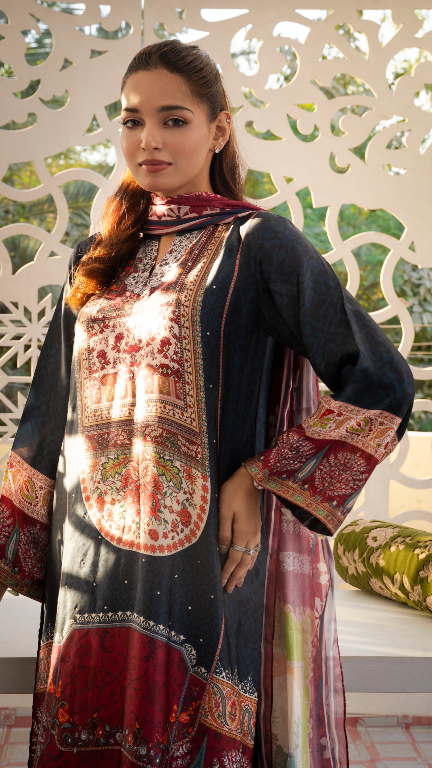Printed Silk | 3-PC