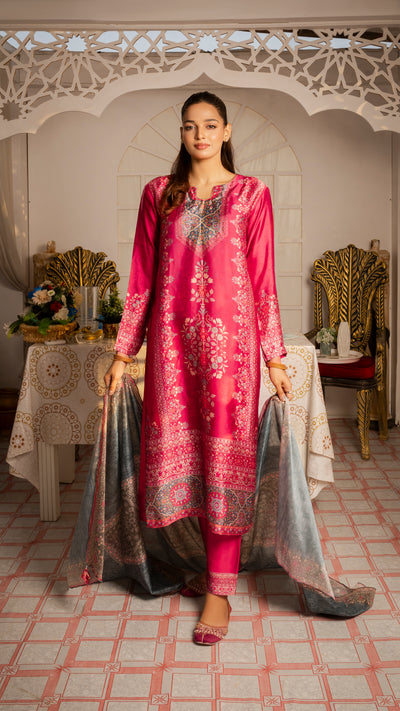 Printed Silk | 3-PC