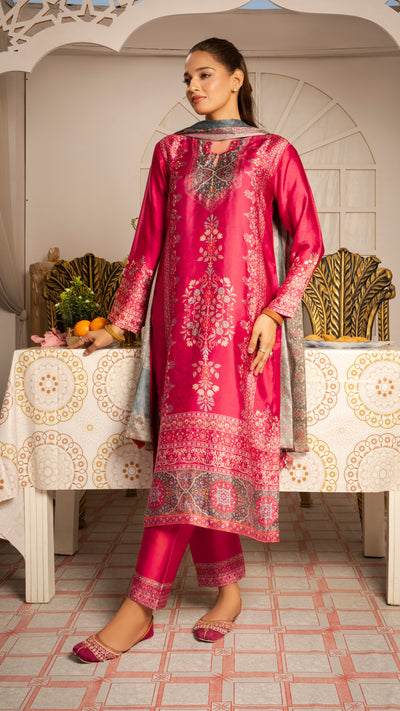 Printed Silk | 3-PC