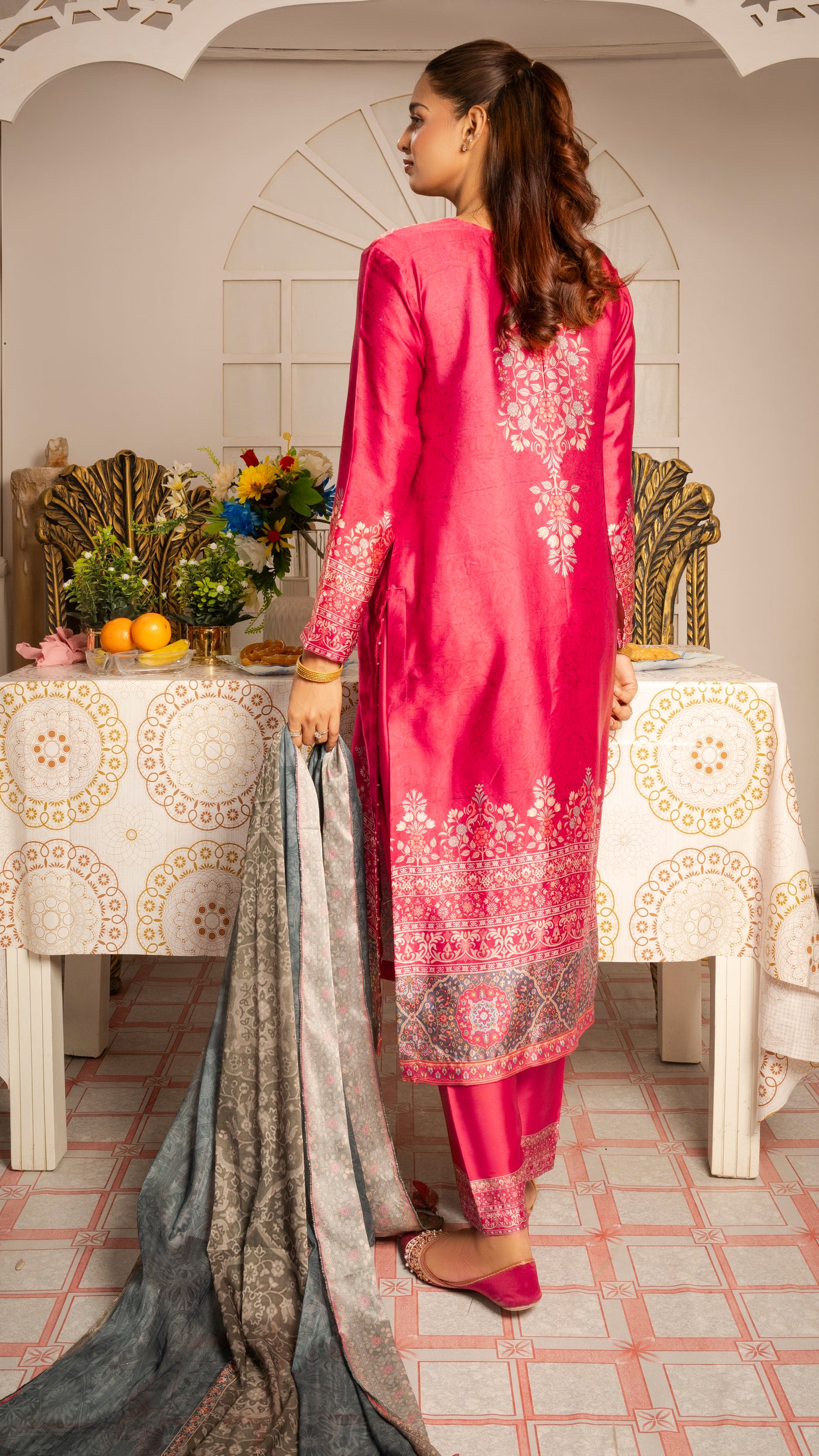 Printed Silk | 3-PC