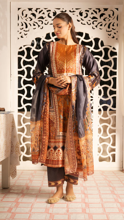 Printed Silk | 3-PC