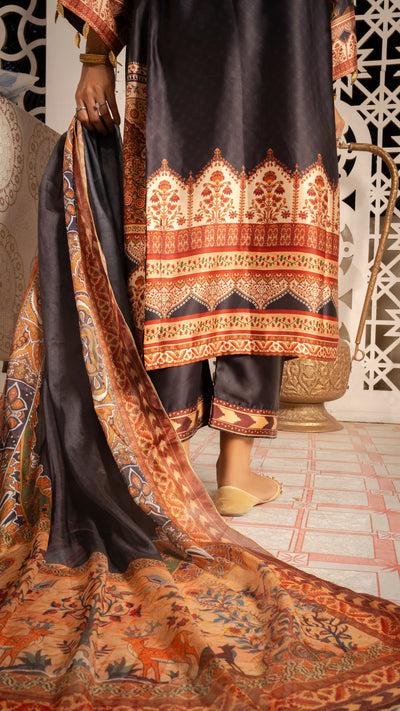 Printed Silk | 3-PC