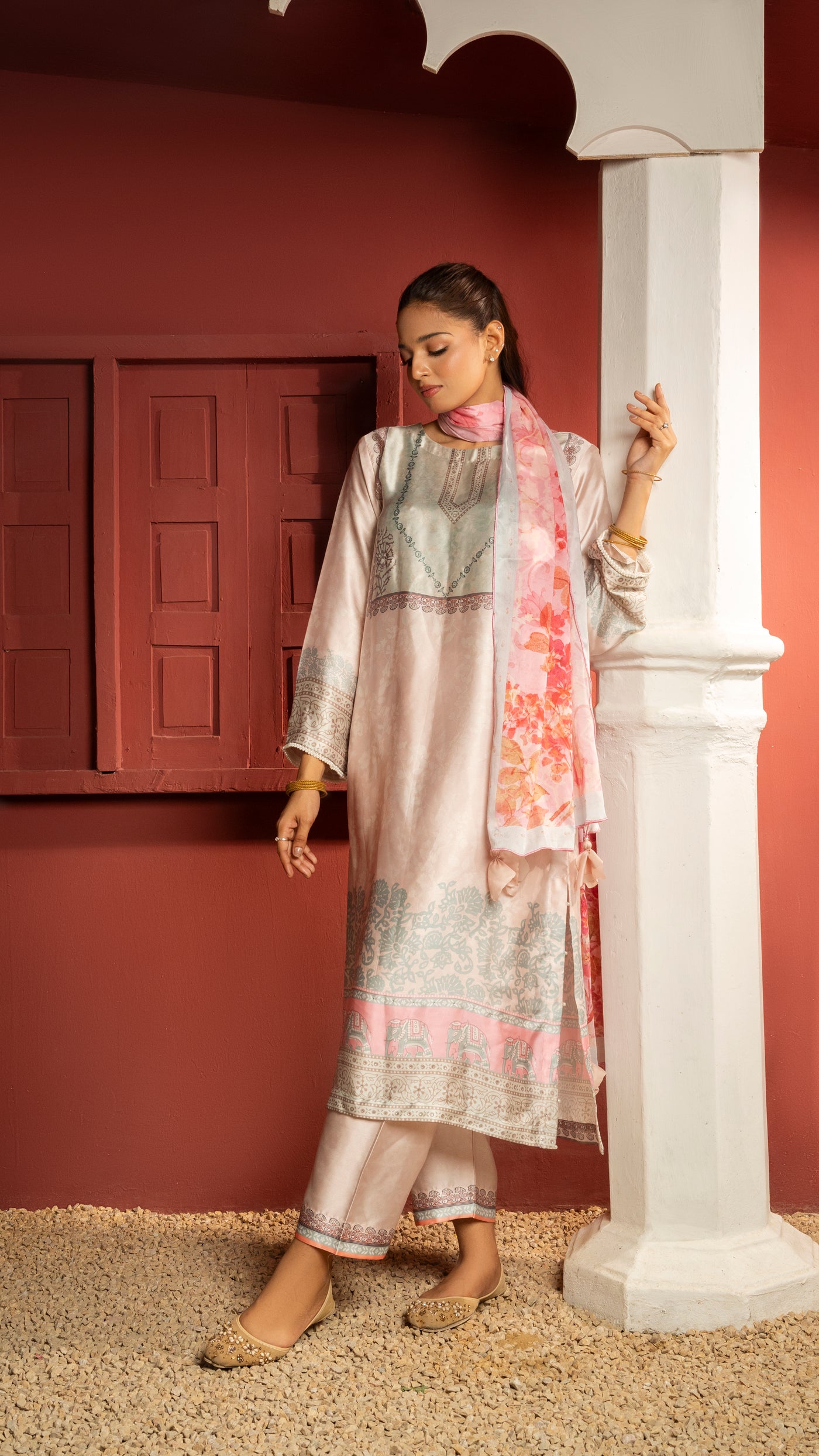Printed Silk | 3-PC
