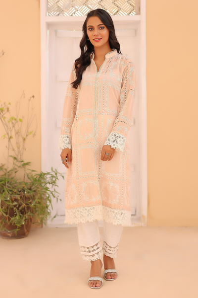 2-Piece Embroidered Lawn Stitched