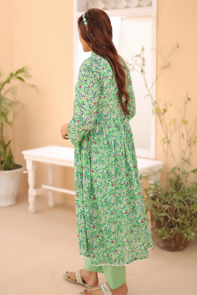 2-Piece Printed Lawn Stitched