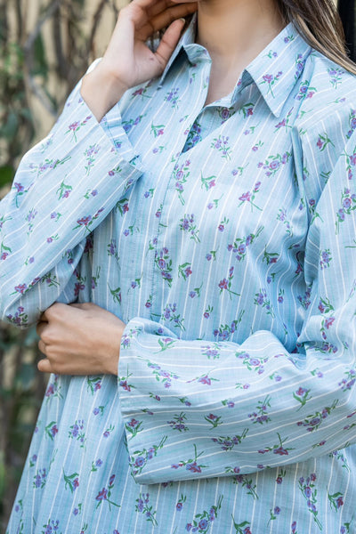 2-Piece Printed Lawn Suit