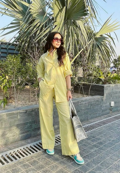 Buttermilk yellow set