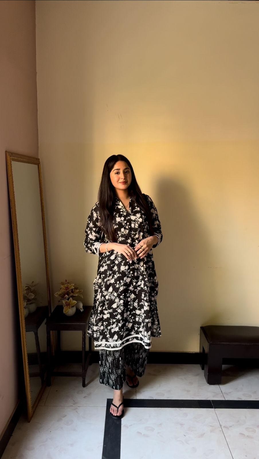 2-Piece Printed Lawn Suit