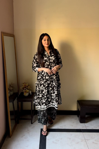 1-Piece Printed Lawn Shirt