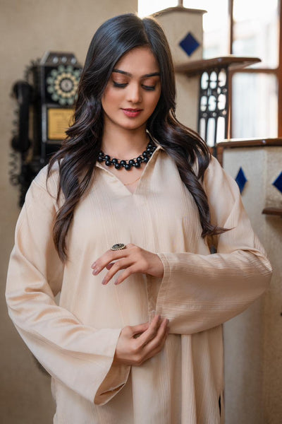 1-Piece Silk Shirt Stitched
