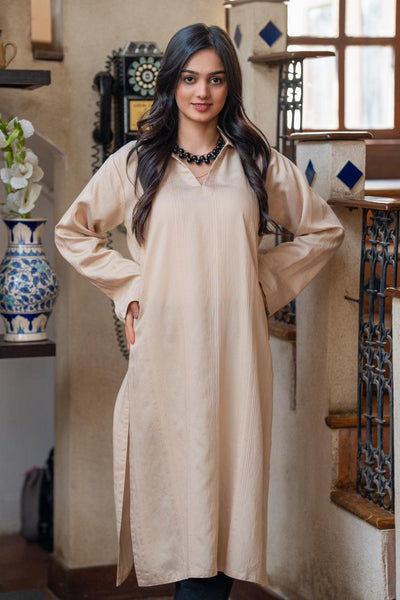 1-Piece Silk Shirt Stitched