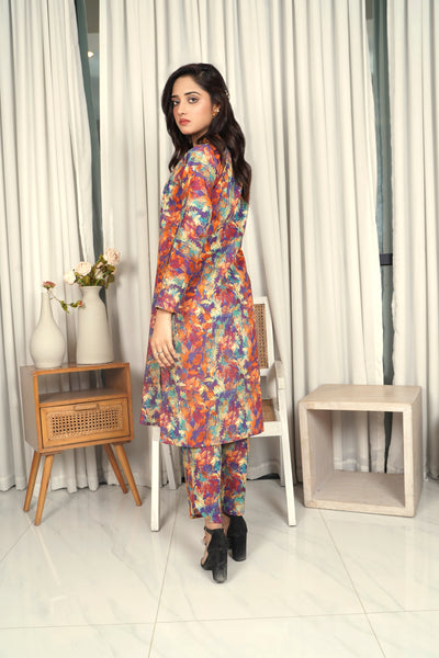 2-Piece Printed Unstitched