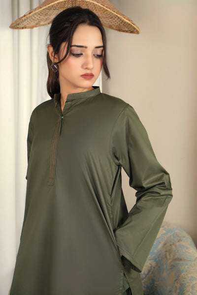 2-Piece Cotton Stitched