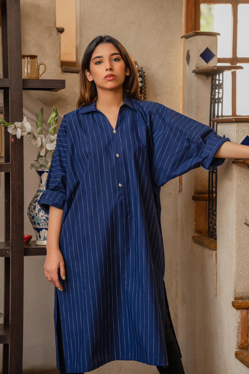 1-Piece Khaddar Kaftan Shirt