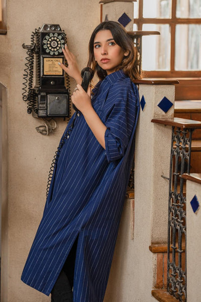 1-Piece Khaddar Kaftan Shirt