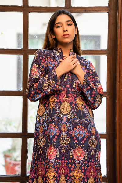 2-Piece Printed Lawn Suit