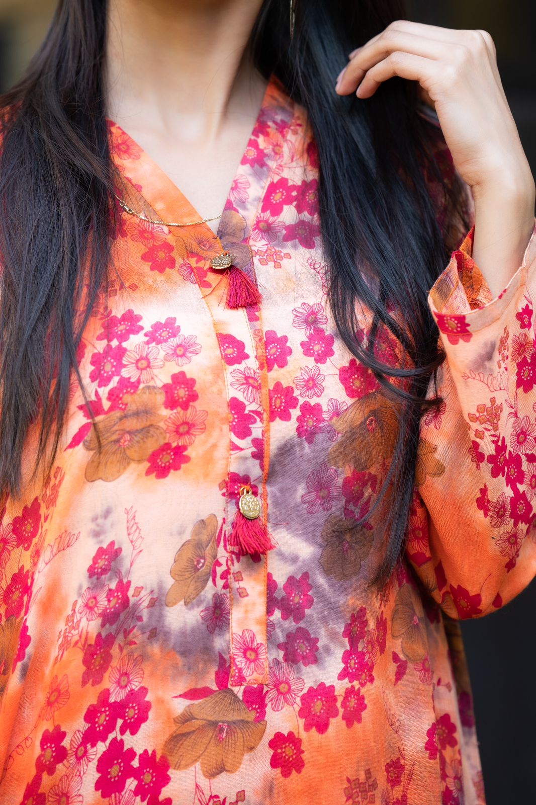 2-Piece Printed Lawn Stitched