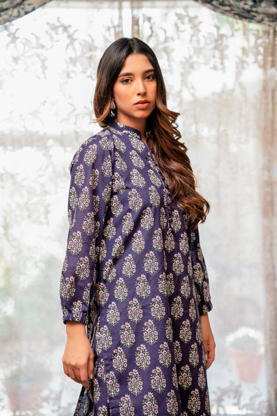 2-Piece Printed Khaddar Suit