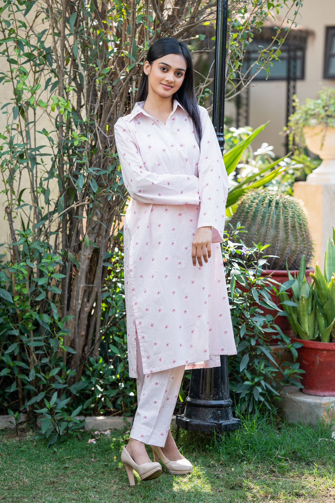 2-Piece Printed Lawn Stitched