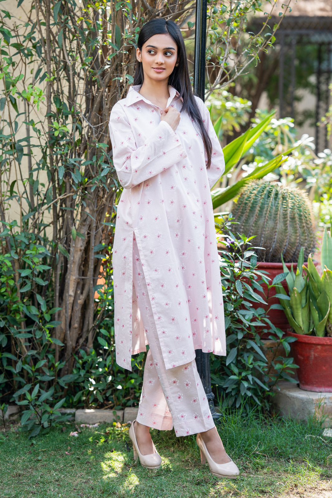 2-Piece Printed Lawn Stitched