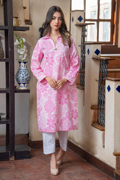 1-Piece Printed Cotton Stitched