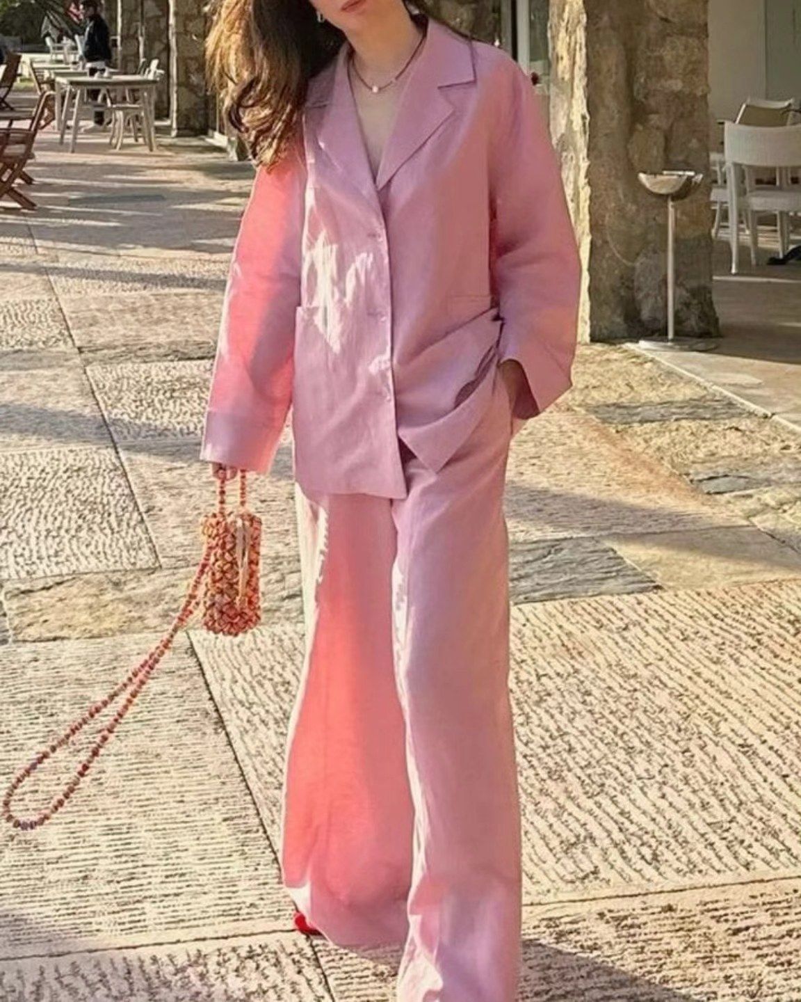 Baby pink set