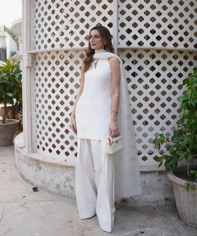 White farshi set